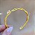 PULSEIRA FIO ENTRELAÇADO FOLHEADO A OURO 18K⭐️ - Imagem 3