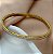 PULSEIRA/BRACELETE CRAVEJADA ZIRCÔNIAS DOURADO AÇO 316L⭐️ - Imagem 2