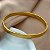 PULSEIRA/BRACELETE LISO DOURADO AÇO 316L⭐️ - Imagem 1