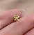 PIERCING TRÁGUS / CARTILAGEM MINI BORBOLETA 8MM HASTE AÇO 316L FOLHEADO A OURO 18K SEMIJOIA PARA ATUALIZAÇÃO⭐️ - Imagem 2