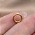 PIERCING ARGOLINHA SEGMENTO FIO 1.2 6MM HASTE AÇO GOLD 316L SEMIJOIA PARA ATUALIZAÇÃO⭐️ - Imagem 2