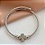 PULSEIRA / BRACELETE TORCIDO TREVO AÇO 316L⭐️ - Imagem 2