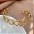 PULSEIRA / BRACELETE CORAÇÕES VAZADOS DOURADO AÇO 316L⭐️ - Imagem 3