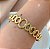 PULSEIRA / BRACELETE ELOS OVAIS DOURADO AÇO 316L⭐️ - Imagem 1