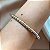 PULSEIRA / BRACELETE FIO TRACINHOS BOLEADOS AÇO 316L⭐️ - Imagem 1