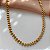 COLAR CHOKER RAMINHOS LISOS DOURADO AÇO 316L⭐️ - Imagem 1