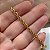 PULSEIRA CORRENTE CORDÃO BAIANO 3MM SEM EXTENSOR DOURADO AÇO 316L⭐️ - Imagem 2