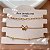 PULSEIRA KIT CORRENTE, BORBOLETA E CORRENTE BOLINHAS DOURADO AÇO 316L⭐️ - Imagem 2
