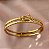 PULSEIRA / BRACELETE FECHADURA DOURADO AÇO 316L⭐️ - Imagem 2