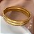 PULSEIRA / BRACELETE DOIS FIOS LISOS DOURADO AÇO 316L⭐️ - Imagem 2