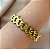 PULSEIRA / BRACELETE DESENHO ENTRELAÇADO DOURADO AÇO 316L⭐️ - Imagem 1