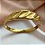 PULSEIRA / BRACELETE FIO ACHATADO CAVAS RASAS DOURADO AÇO 316L⭐️ - Imagem 2