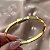 PULSEIRA / BRACELETE FIO DETALHADO LISO DOURADO AÇO 316L⭐️ - Imagem 2