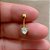 PIERCING UMBIGO PEDRA CORAÇÃO BORDA CRAVEJADA ZIRCÔNIAS 10MM HASTE AÇO 316L FOLHEADO A OURO 18K SEMIJOIA PARA ATUALIZAÇÃO⭐️ - Imagem 1