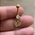 PIERCING UMBIGO PINGENTE CORAÇÃO CLÁSSICO ZIRCÔNIAS 10MM HASTE AÇO 316L FOLHEADO A OURO 18K SEMIJOIA PARA ATUALIZAÇÃO⭐️ - Imagem 3