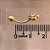 PIERCING UMBIGO TREVO DELICADO ZIRCÔNIAS 10MM HASTE AÇO 316L FOLHEADO A OURO 18K SEMIJOIA PARA ATUALIZAÇÃO⭐️ - Imagem 2