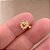 PIERCING TRÁGUS / CARTILAGEM CORAÇÃO BORDA ZIRCÔNIAS 6MM HASTE AÇO 316L FOLHEADO A OURO 18K SEMIJOIA PARA ATUALIZAÇÃO⭐️ - Imagem 3