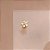 PIERCING TRÁGUS / CARTILAGEM FLOR PÉTALAS ZIRCÔNIAS 6MM HASTE AÇO 316L FOLHEADO A OURO 18K SEMIJOIA PARA ATUALIZAÇÃO⭐️ - Imagem 1