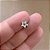 PIERCING TRÁGUS / CARTILAGEM ESTRELA METADE LISA E METADE ZIRCÔNIAS 6MM HASTE AÇO 316L FOLHEADO A RÓDIO SEMIJOIA PARA ATUALIZAÇÃO⭐️ - Imagem 3