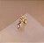 PIERCING TRÁGUS / CARTILAGEM FLOR PINGENTE ZIRCÔNIAS 6MM HASTE AÇO 316L FOLHEADO A OURO 18K SEMIJOIA PARA ATUALIZAÇÃO⭐️ - Imagem 4