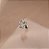 PIERCING TRÁGUS / CARTILAGEM CORAÇÃO CRUZADO ZIRCÔNIAS 6MM HASTE AÇO 316L FOLHEADO A RÓDIO SEMIJOIA PARA ATUALIZAÇÃO⭐️ - Imagem 4