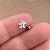 PIERCING TRÁGUS / CARTILAGEM FLOR PÉTALAS ZIRCÔNIAS 6MM HASTE AÇO 316L FOLHEADO A RÓDIO SEMIJOIA PARA ATUALIZAÇÃO⭐️ - Imagem 3