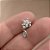 PIERCING TRÁGUS / CARTILAGEM FLOR PINGENTE ZIRCÔNIAS 6MM HASTE AÇO 316L FOLHEADO A RÓDIO SEMIJOIA PARA ATUALIZAÇÃO⭐️ - Imagem 3