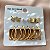 BRINCO KIT 6 PARES ARGOLAS E BORBOLETA DOURADO AÇO 316L⭐️ - Imagem 1