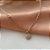 COLAR PINGENTE MINI CÍRCULO ZIRCÔNIAS AÇO 316L⭐️ - Imagem 1