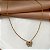COLAR BORBOLETA MINI ZIRCÔNIAS DOURADO AÇO 316L⭐️ - Imagem 1