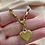 PULSEIRA CORRENTE PINGENTE CORAÇÃO LISO DOURADO AÇO 316L⭐️ - Imagem 3