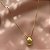 COLAR PINGENTE GOTA CLÁSSICA LISA DOURADO AÇO 316L⭐️ - Imagem 1
