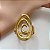 ANEL REGULÁVEL OVAL FIO ESPIRAL DOURADO AÇO 316L⭐️ - Imagem 3