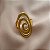 ANEL REGULÁVEL OVAL FIO ESPIRAL DOURADO AÇO 316L⭐️ - Imagem 1