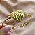 BRACELETE REGULÁVEL CORAÇÃO RISCADA DOURADO AÇO 316L⭐️ - Imagem 4