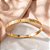 PULSEIRA INSPIRED CARTIER RISCADO DOURADO AÇO 316L⭐️ - Imagem 1