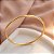PULSEIRA/ BRACELETE FIO BOLEADO LISO FINO DOURADO AÇO 316L⭐️ - Imagem 2