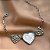 PULSEIRA CORAÇÃO MADREPÉROLA E MARTELADO AÇO 316L⭐️ - Imagem 3