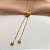 COLAR ESTILO GRAVATINHA CORAÇÕES DOURADO AÇO 316L⭐️ - Imagem 2