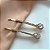 KIT COM 2 GRAMPOS DE CABELO ZIRCÔNIAS GOTA BIJU - Imagem 2