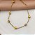 PULSEIRA MINI CORAÇÕES E PEDRINHAS DOURADO AÇO 316L⭐️ - Imagem 2