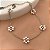 PULSEIRA FLORZINHA DE PÉROLAS AÇO 316L⭐️ - Imagem 1