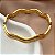 PULSEIRA KIT 3 AROS ONDULADOS DOURADO AÇO 316L⭐️ - Imagem 3