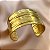 BRACELETE GROSSO RISCADO DOURADO AÇO 316L⭐️ - Imagem 2