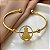 PULSEIRA/BRACELETE FIO NOSSA SENHORA DOURADO AÇO 316L⭐️ - Imagem 2