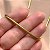 COLAR CORRENTE COBRA 3MM DOURADO AÇO 316L⭐️ - Imagem 3