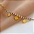 PULSEIRA DELICADA FIO ZIRCÔNIAS E TREVOS DOURADO AÇO 316L⭐️ - Imagem 2