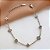 PULSEIRA DELICADA MINI TREVOS AÇO 316L⭐️ - Imagem 1