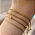 KIT 4 PULSEIRAS CORRENTES DIVERSAS CARLA DOURADO AÇO 316L⭐️ - Imagem 2