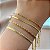 KIT 4 PULSEIRAS CORRENTES DIVERSAS SOFIA DOURADO AÇO 316L⭐️ - Imagem 2